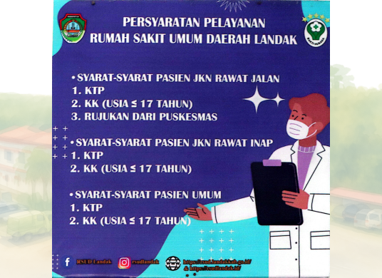 Persyaratan Pelayanan RSUD Landak