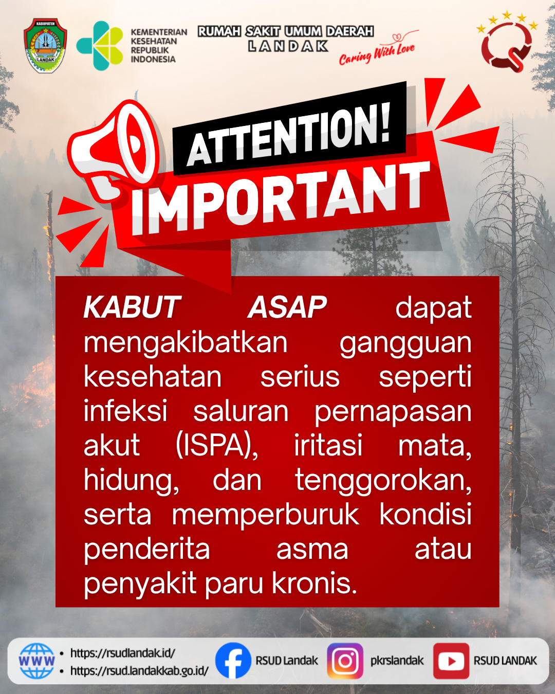 Waspada Terhadap Kabut Asap ‼️